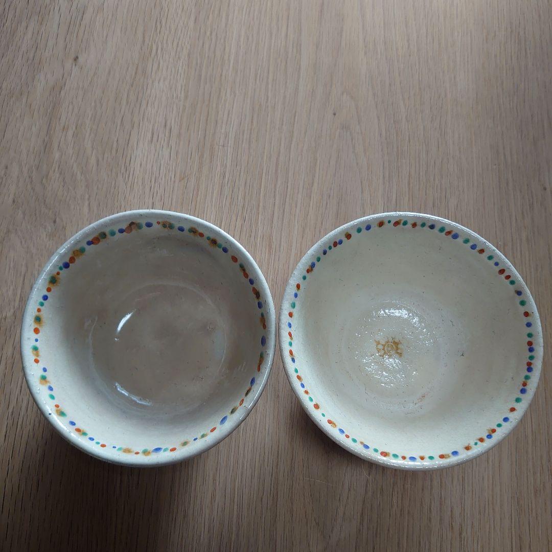 伊藤聡信さん　色絵飯碗2客セット