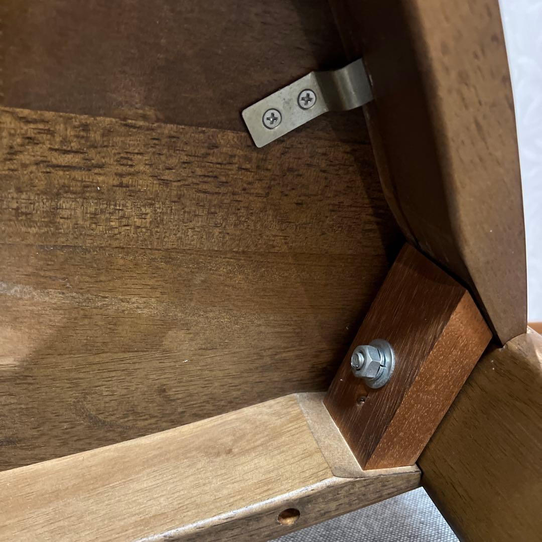 karimoku カリモク ローテーブル ヴィンテージ 木製 三角形 オールド