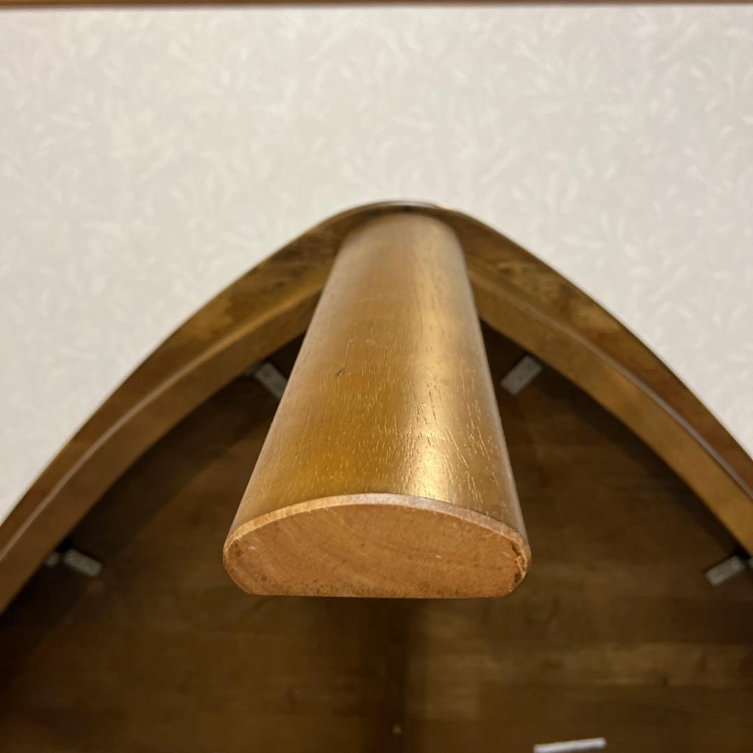 karimoku カリモク ローテーブル ヴィンテージ 木製 三角形 オールド