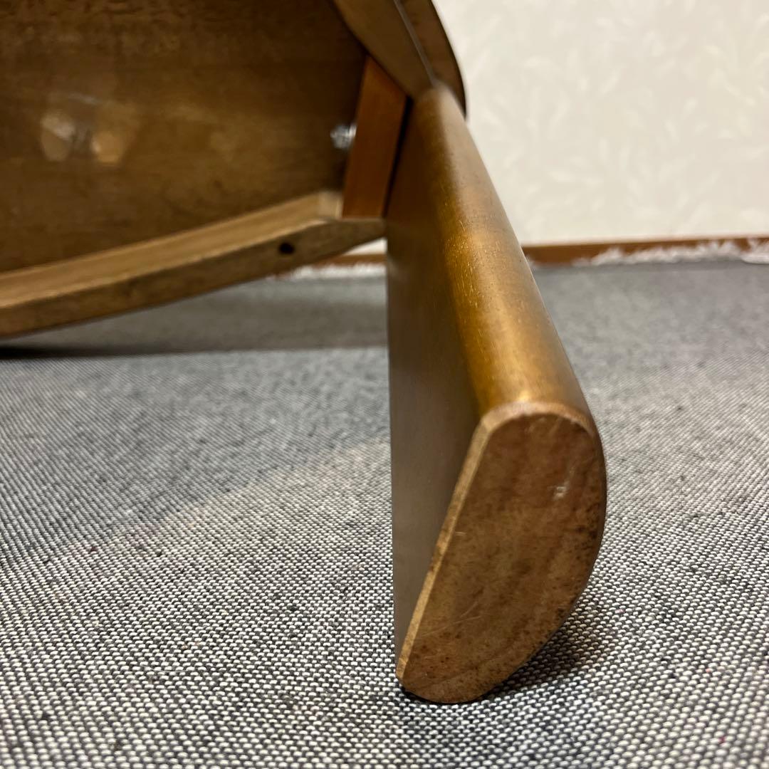 karimoku カリモク ローテーブル ヴィンテージ 木製 三角形 オールド