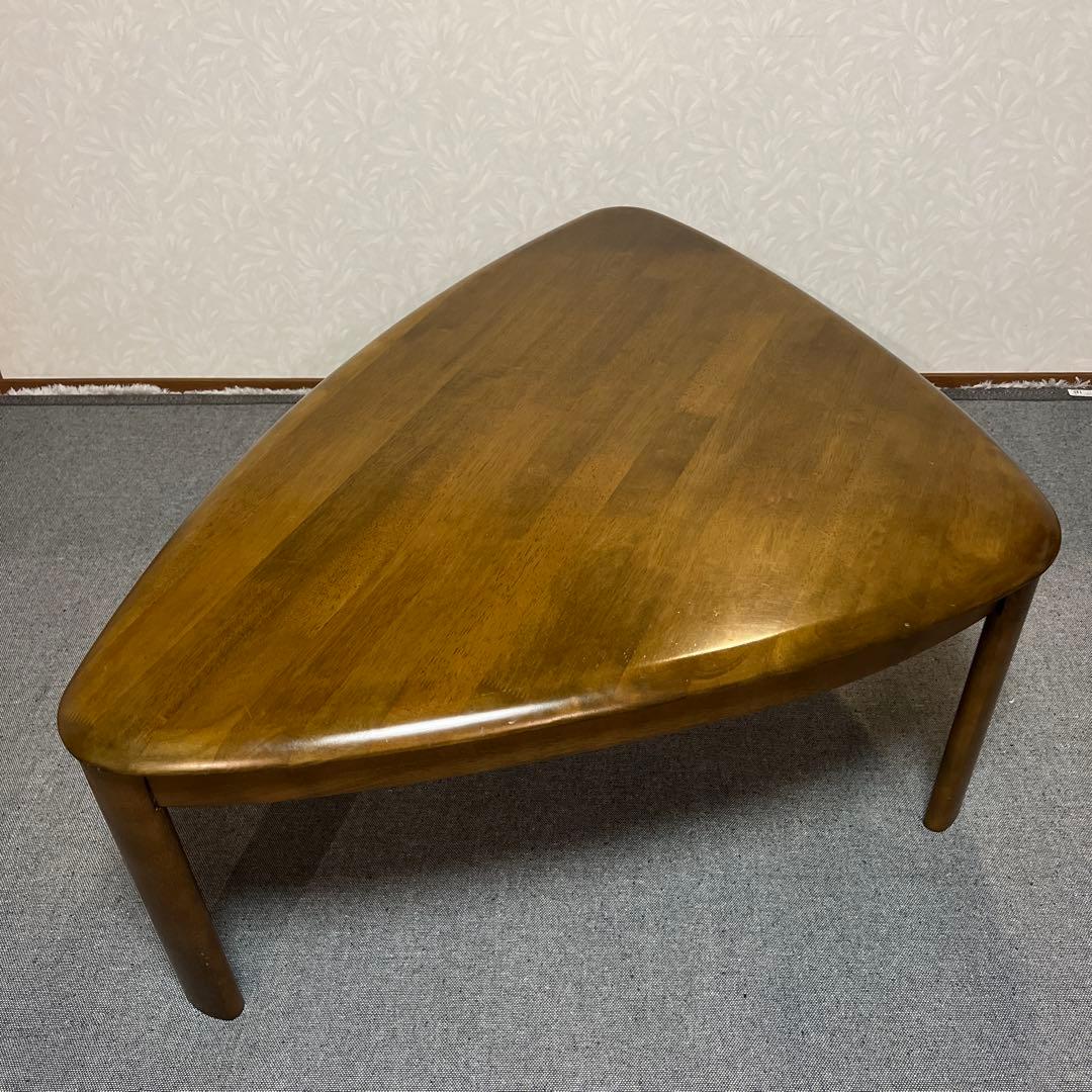 karimoku カリモク ローテーブル ヴィンテージ 木製 三角形 オールド