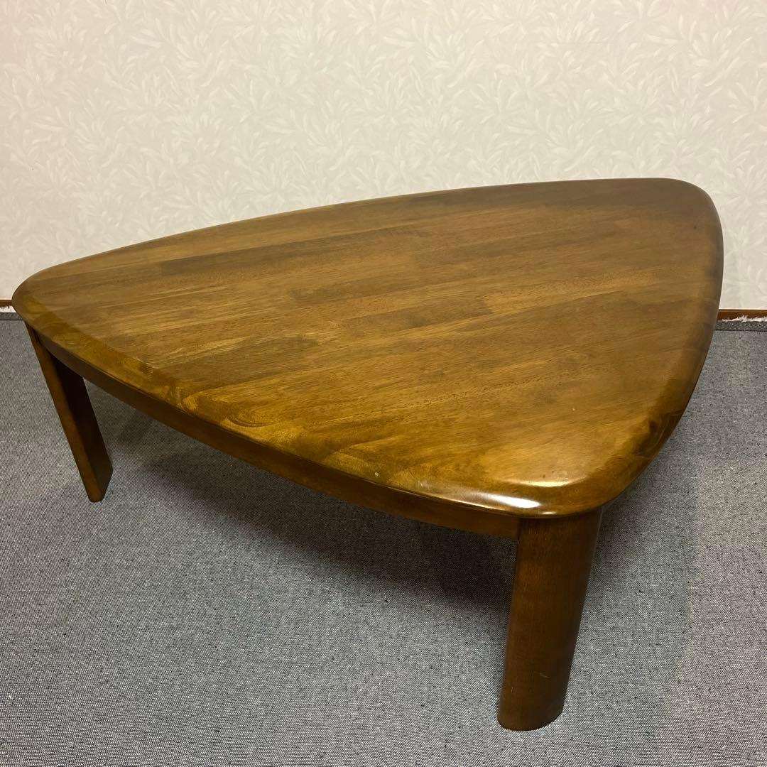 karimoku カリモク ローテーブル ヴィンテージ 木製 三角形 オールド