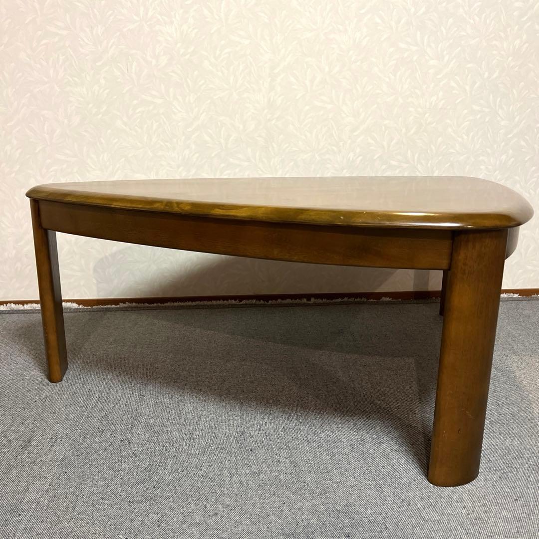karimoku カリモク ローテーブル ヴィンテージ 木製 三角形 オールド