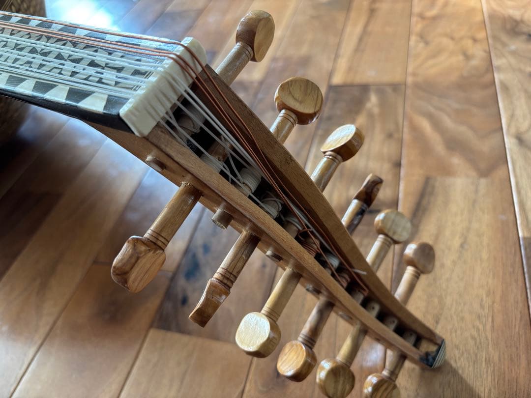 ウード OUD 12弦 リュード 木製 楽器 アラブ楽器 エジプト 弦楽器