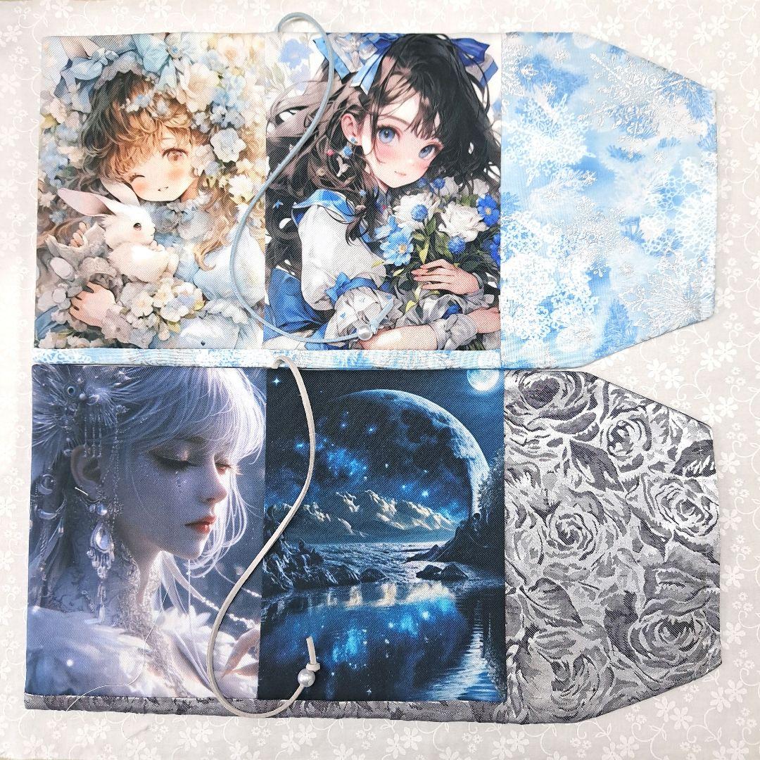 メモリー㉑ブックカバー、スマホポーチ