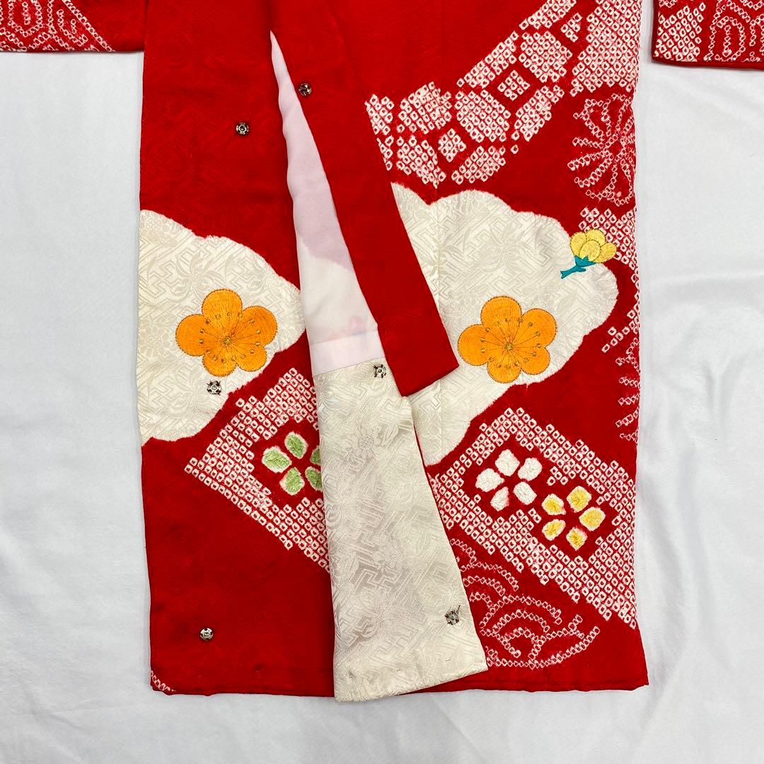 507agu7◎七五三 三歳 女の子 着物のみ◎美品