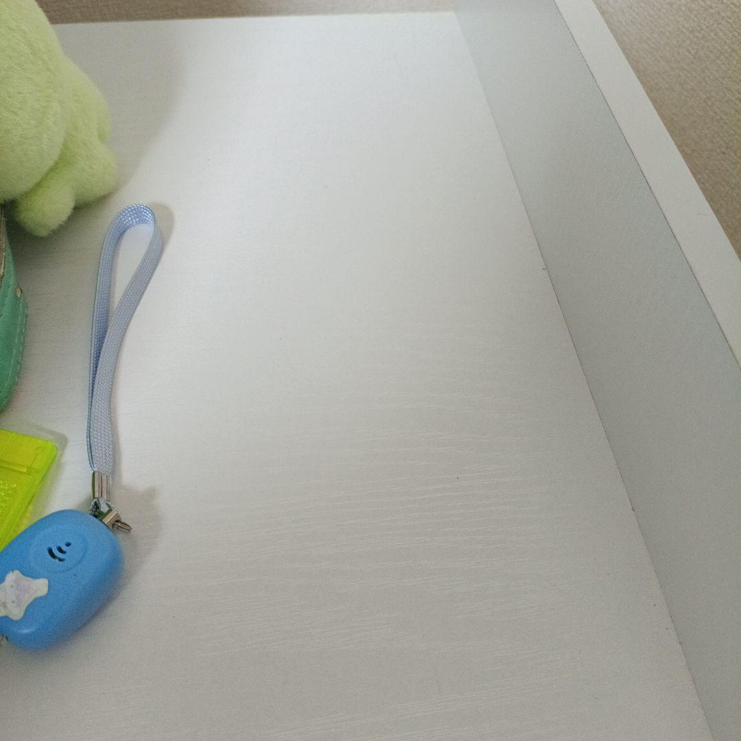 【ミッキー】ランドセルラック　白　収納棚 引き出し