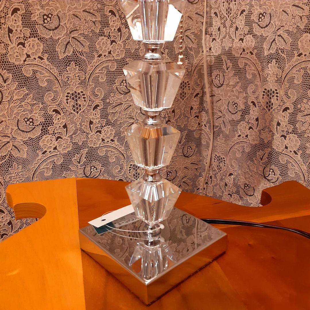 輸入雑貨　ヨーロッパモデル　『ダマスク柄シェードランプ』　プルスイッチ式