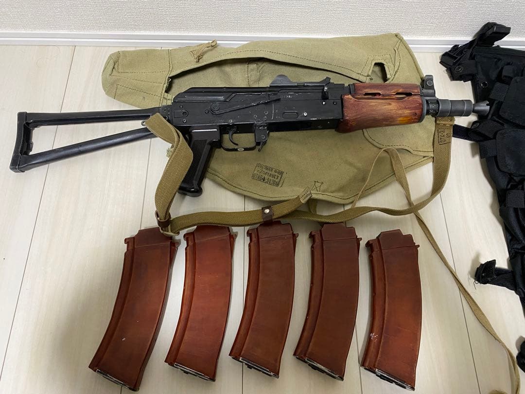 東京マルイ 次世代電動ガン AKS74U ヴィンテージ加工 実物スリング