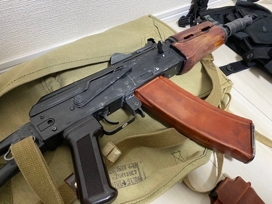 東京マルイ 次世代電動ガン AKS74U ヴィンテージ加工 実物スリング