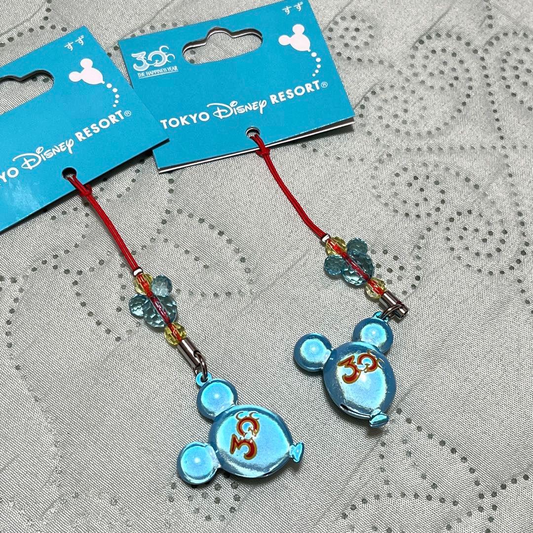 ミッキー&ミニー(根付け)ディズニーリゾート 15点 おまけストラップ