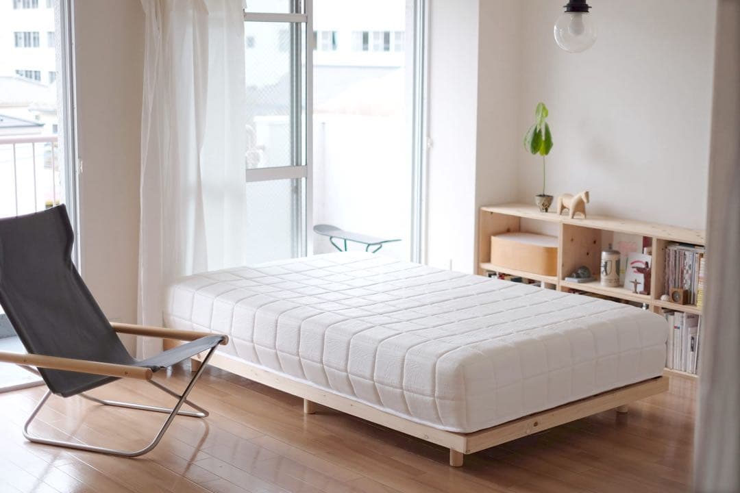 ② SLEEPY TOFU とうふマットレス ホワイト寝具 マット 【ダブル】