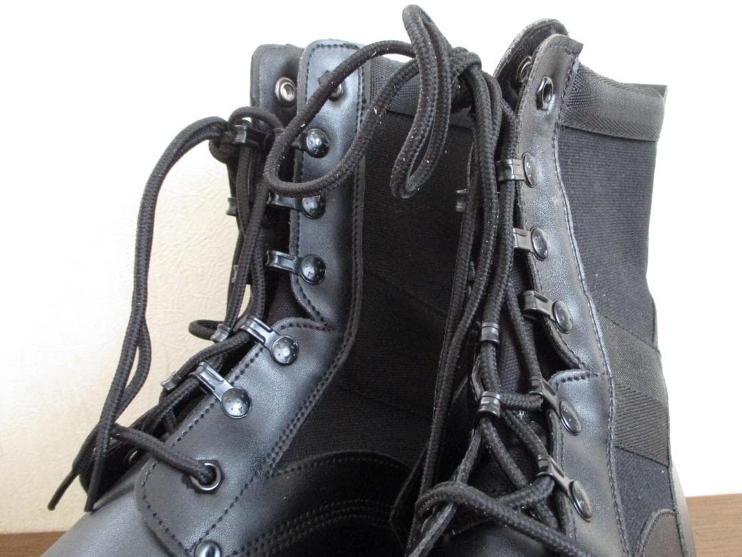 未使用　中国軍　サイズ46　28.0cm　07式戦闘靴　半長靴　コンバットブーツ