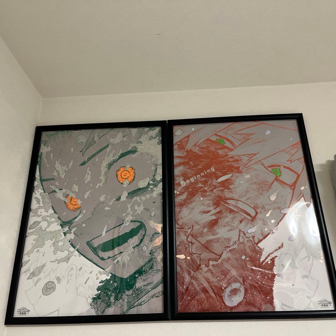 僕のヒーローアカデミア 原画展 A2アートポスター The beginning