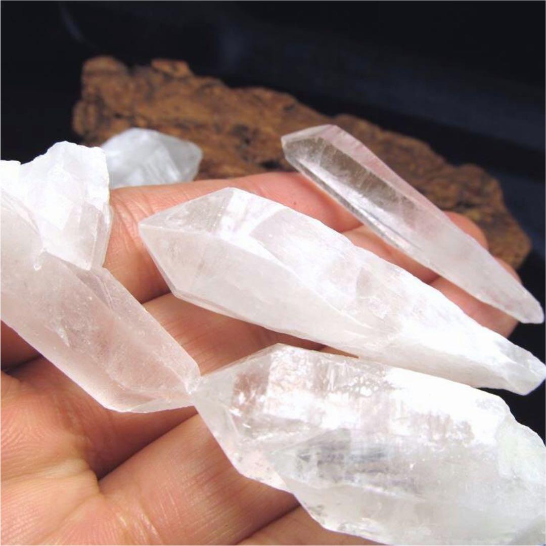 ★特別ご提供★新入荷【300g四川産キラキラ天然『針水晶』ポイント原石】❤️