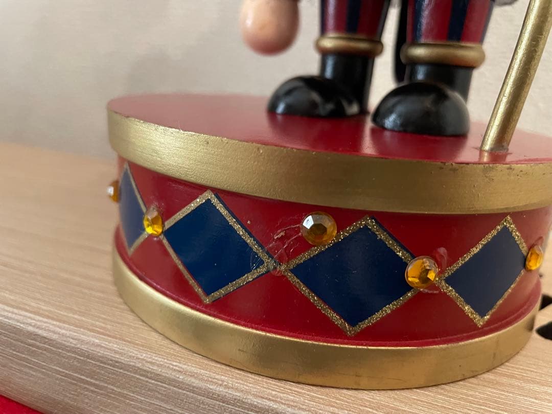 木製 くるみ割り人形 兵隊人形 置物 2015年