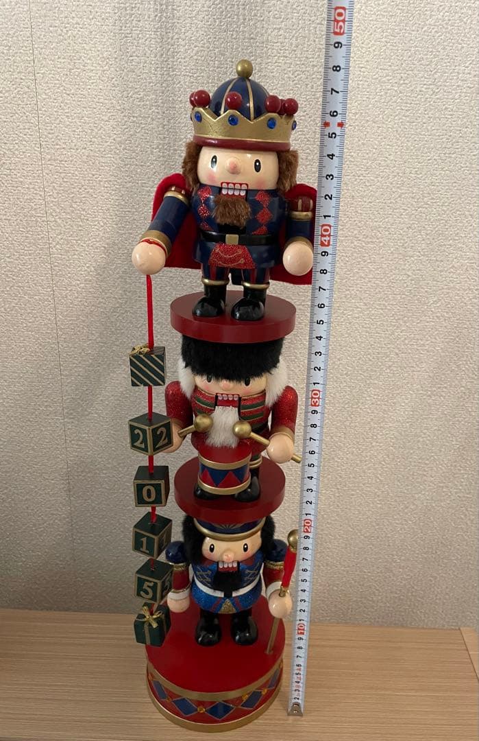 木製 くるみ割り人形 兵隊人形 置物 2015年