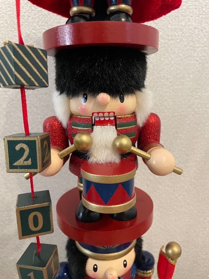 木製 くるみ割り人形 兵隊人形 置物 2015年
