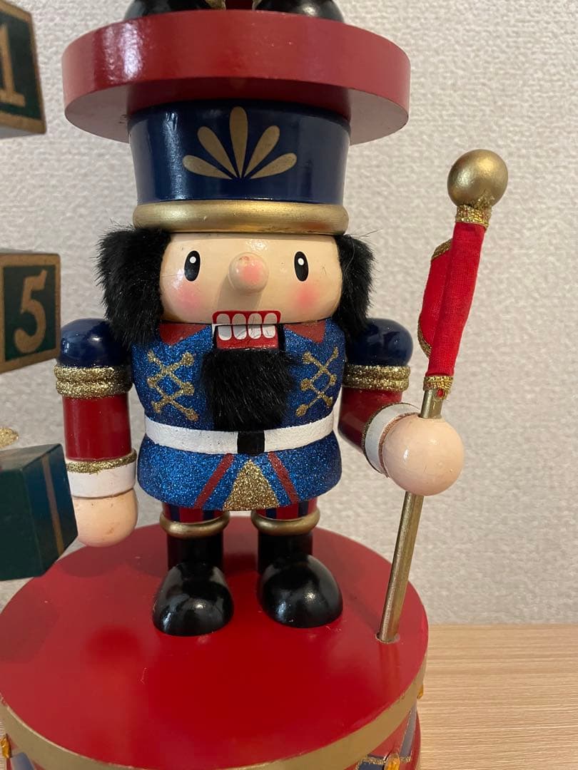 木製 くるみ割り人形 兵隊人形 置物 2015年