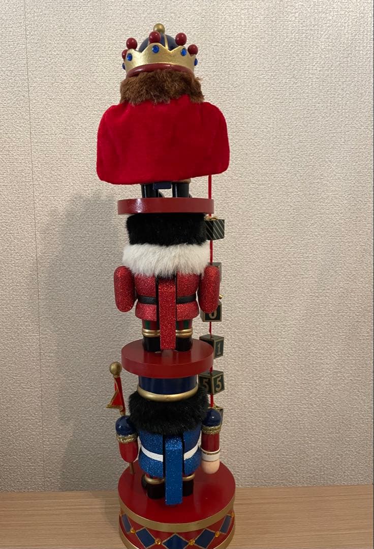 木製 くるみ割り人形 兵隊人形 置物 2015年