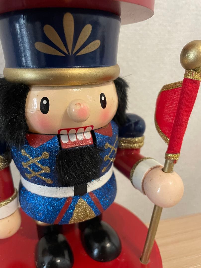 木製 くるみ割り人形 兵隊人形 置物 2015年