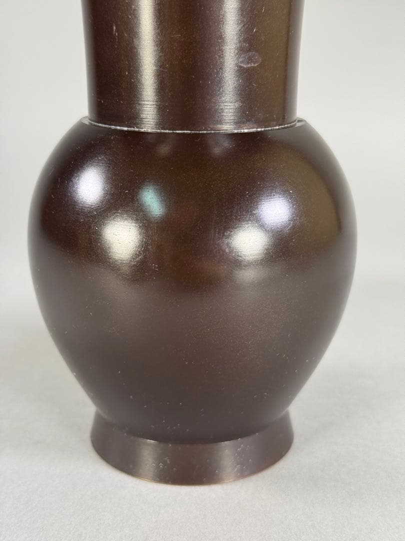 池坊いけばな古流銅花器華道具唐銅花器高さ25.8cm