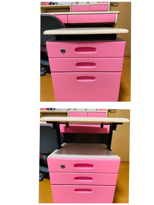 勉強机セット　学習机　勉強机　机　昇降椅子　本棚