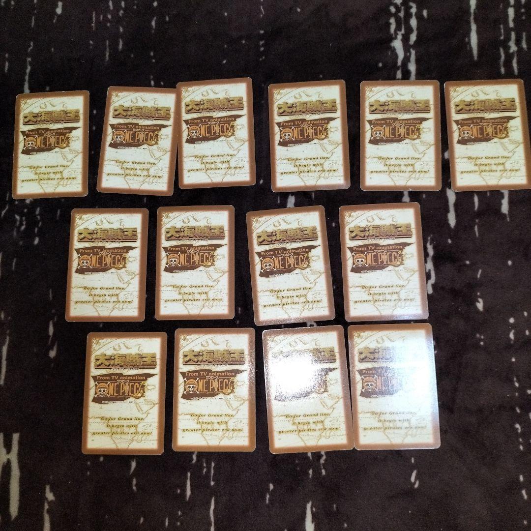 旧ワンピースカード 希少 77621 裏大海賊王 14枚 - メルカリ