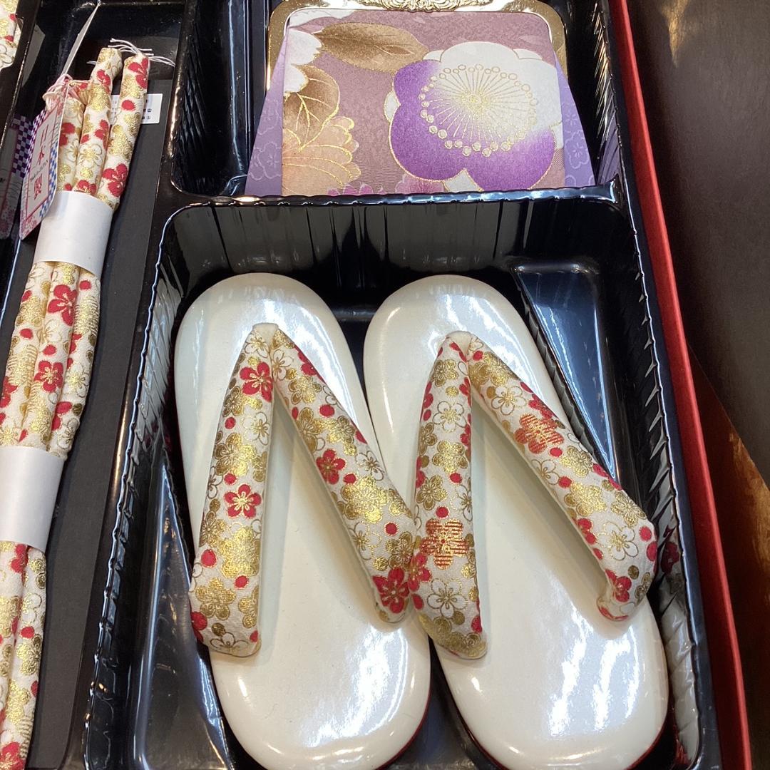 七五三 結び帯 箱せこセット 草履バッグ 大サイズ ７歳用 新品 g7307