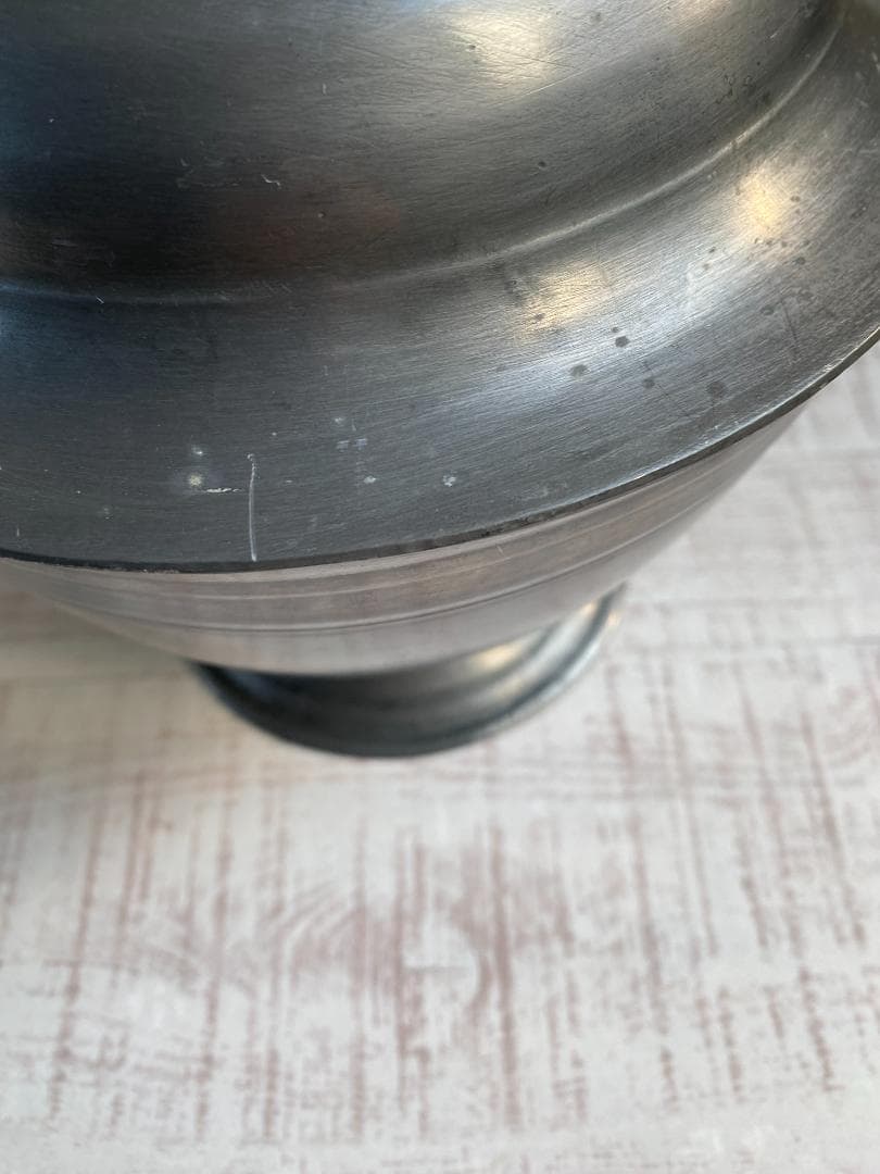 【希少】フランス アンティーク ピューター エタン スーピエール