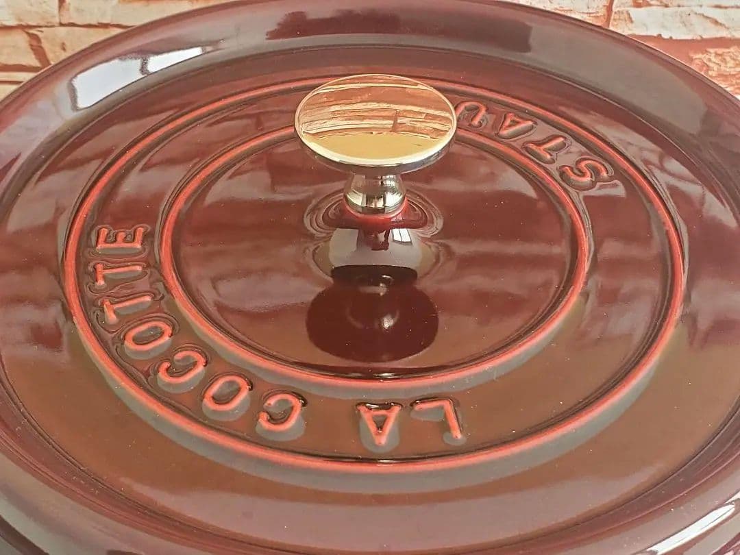 【週末価格】staub ピコ・ココット ラウンド 　24㎝　ストウブ