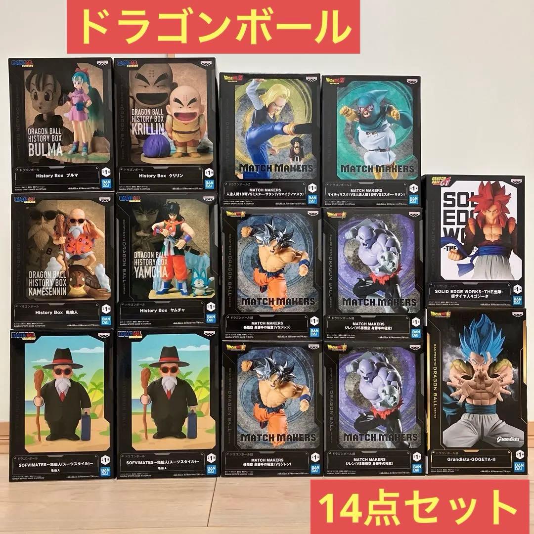 DRAGON BALL フィギュア 14点まとめ売り ブルマ 亀仙人 18号 - メルカリ