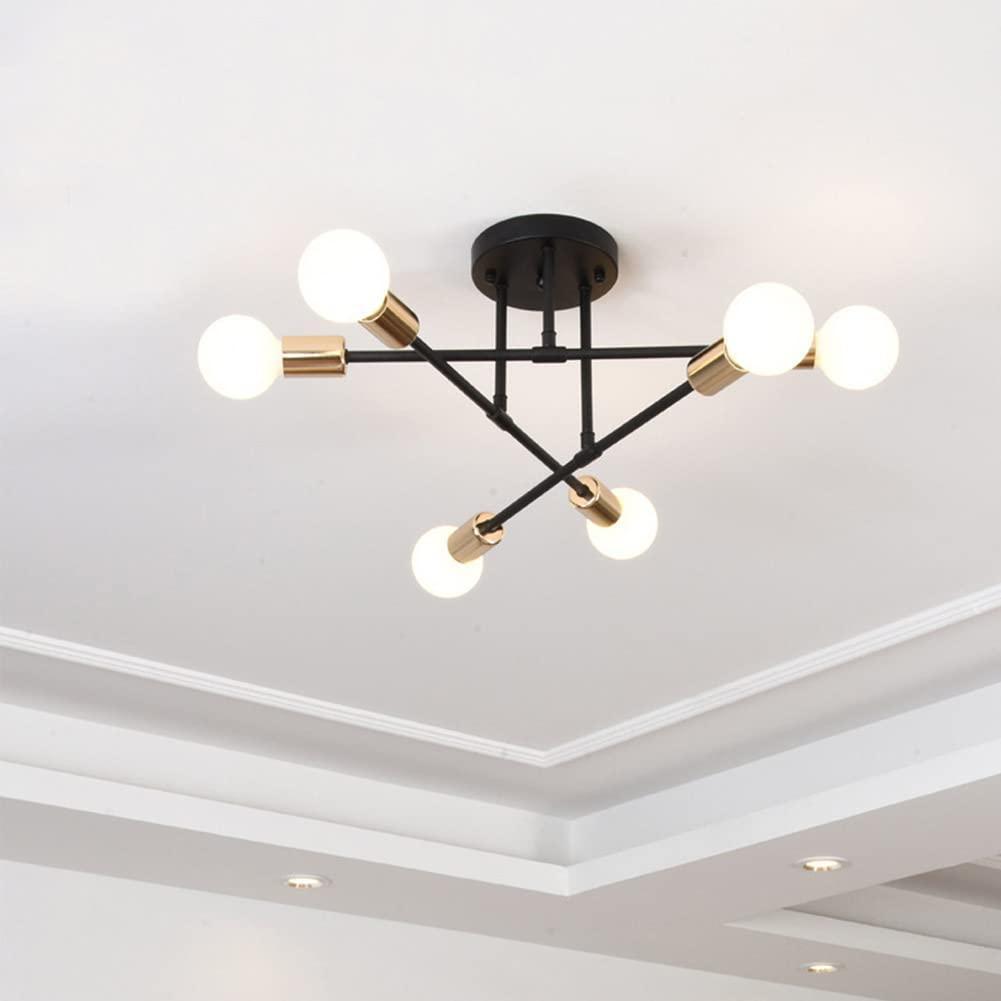 シャンデリア シーリングライト ペンダント 6灯 北欧