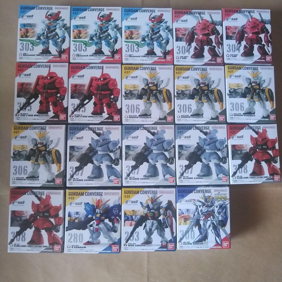 ガンダム コンバージ 食玩 GUNDAM CONVERGE 121体 未開封品 - メルカリ