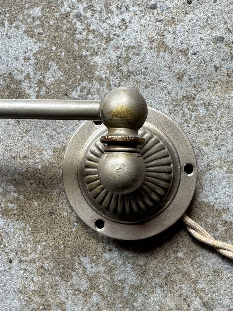 NICKEL PLATED スウィングアーム ランプ　faries