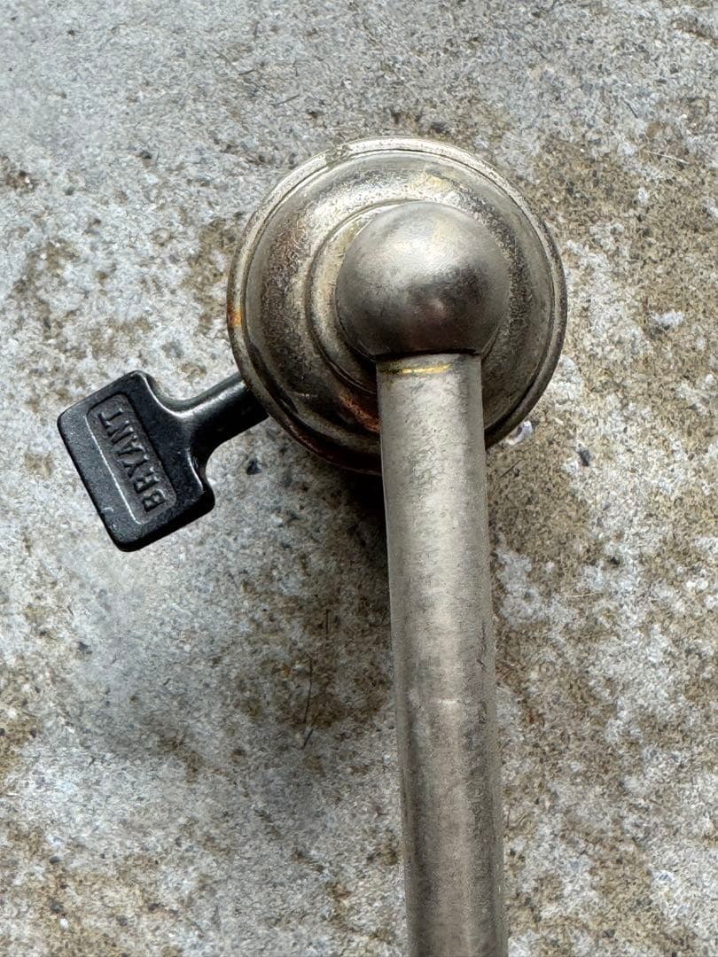 NICKEL PLATED スウィングアーム ランプ　faries