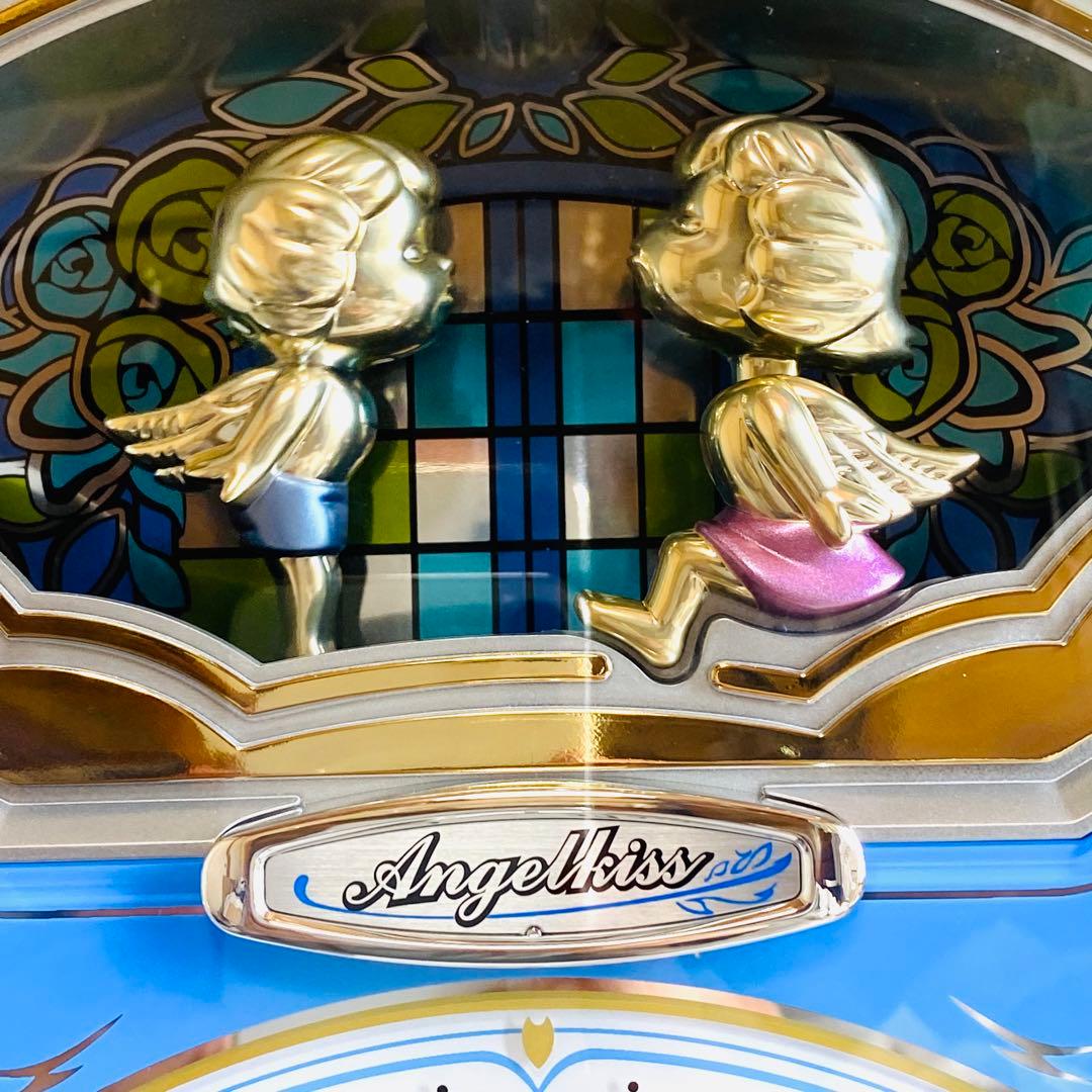 シチズン エンジェルキス 電波掛け時計 6曲メロディ入り 4MN404