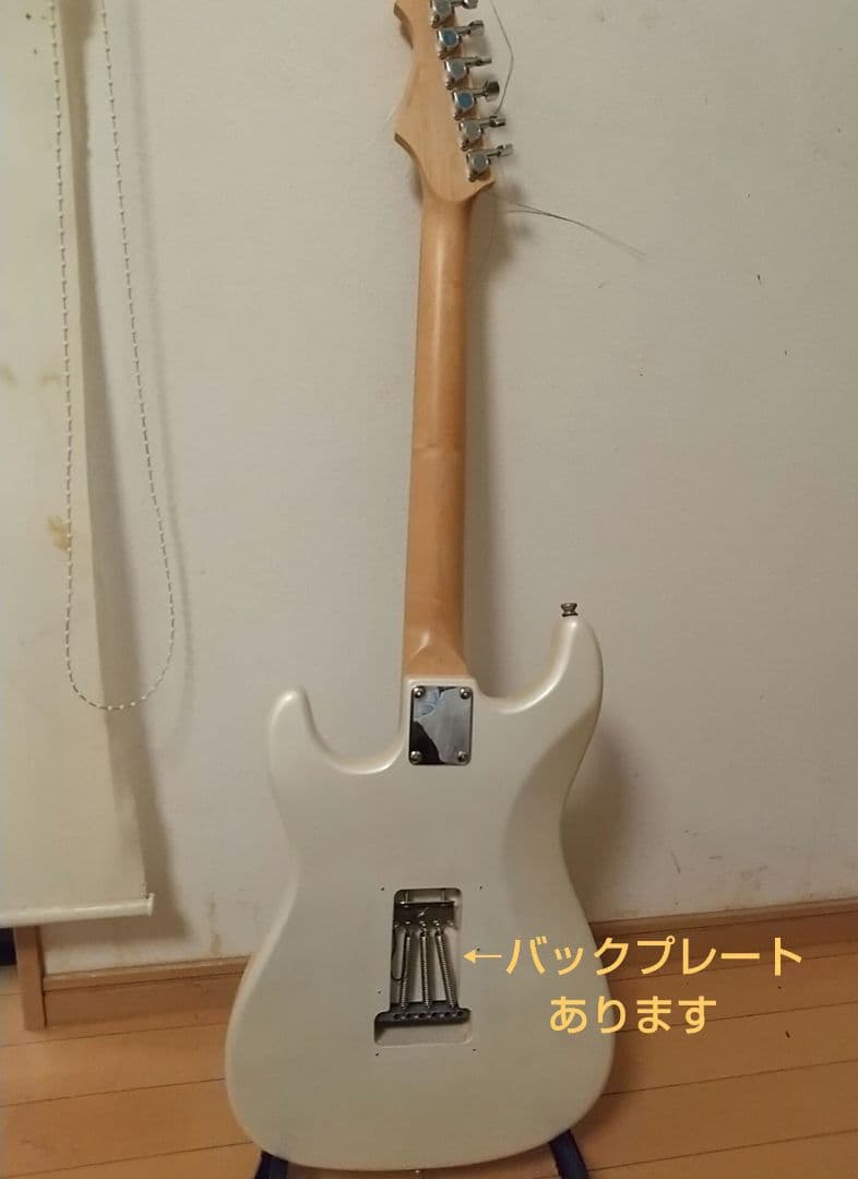 ARIA STG-series エレキギター/ストラト/パールホワイト/訳あり - メルカリ