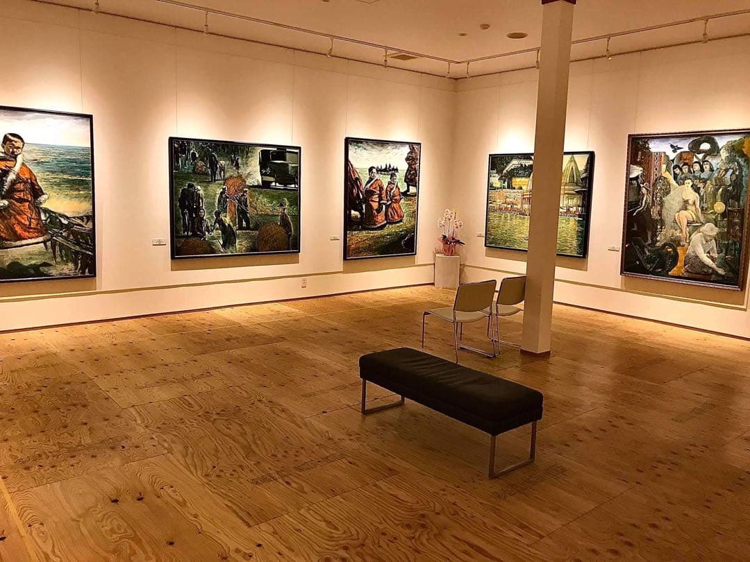 田村誠司 水彩画 全日本美術協会委員作品