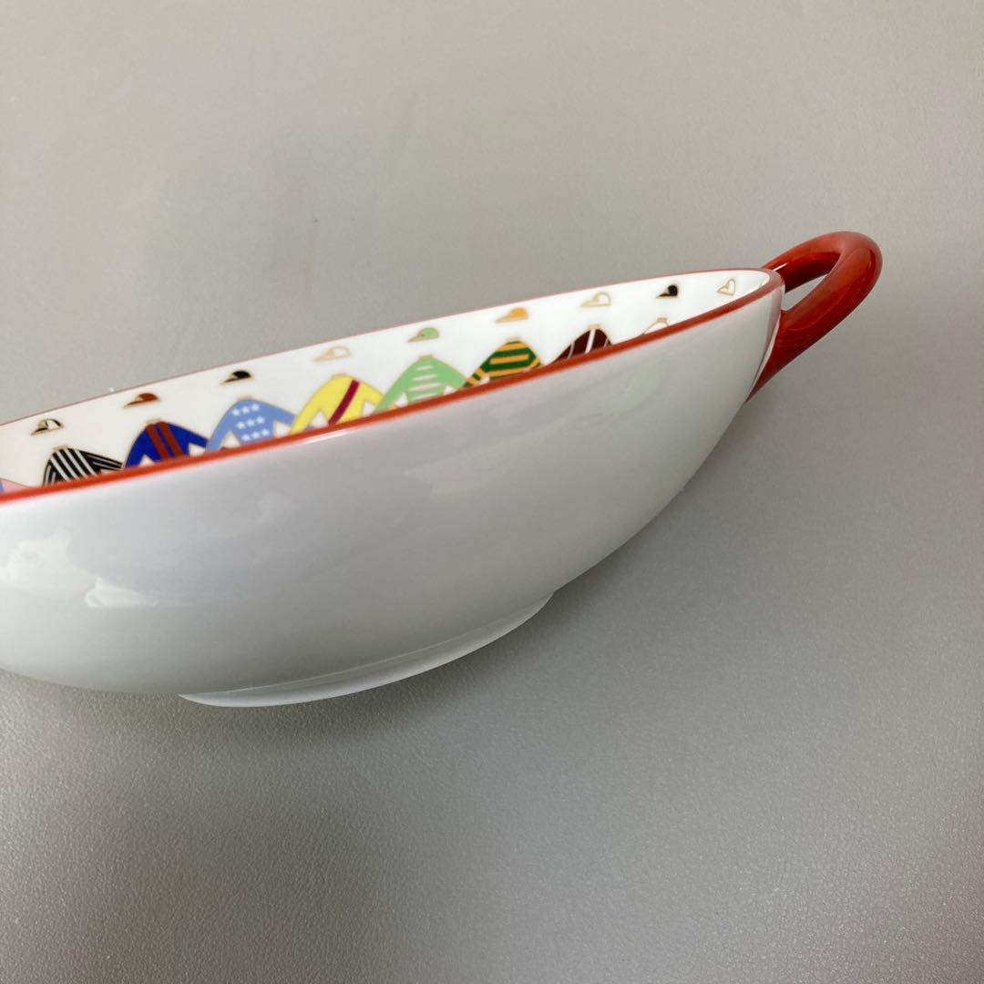 【レア品】リチャードジノリ　ファンティーニ取手付ボウル