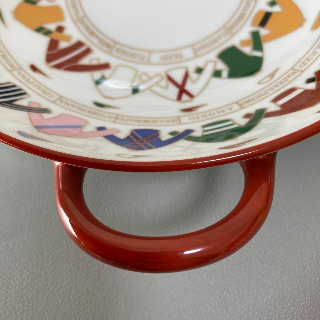 【レア品】リチャードジノリ　ファンティーニ取手付ボウル