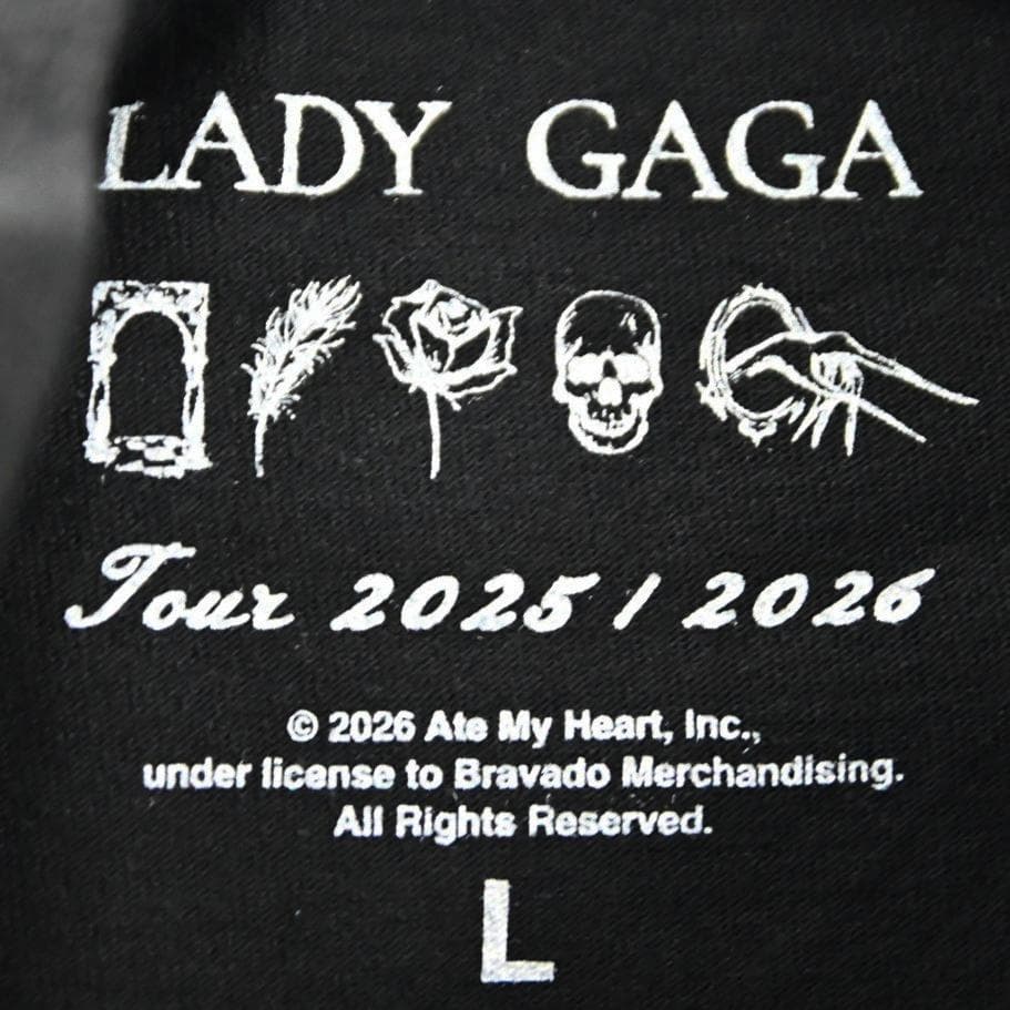 ラスト1枚】レディー・ガガ ライブTシャツ Lサイズ Dance or Die
