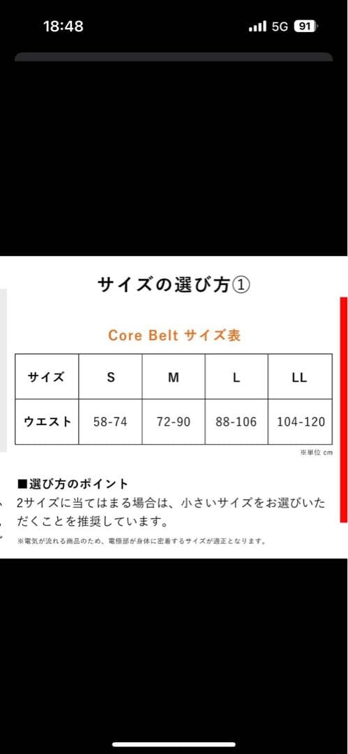 SIXPAD シックスパッド EMSトレーニングベルト 正規品 付属品あり