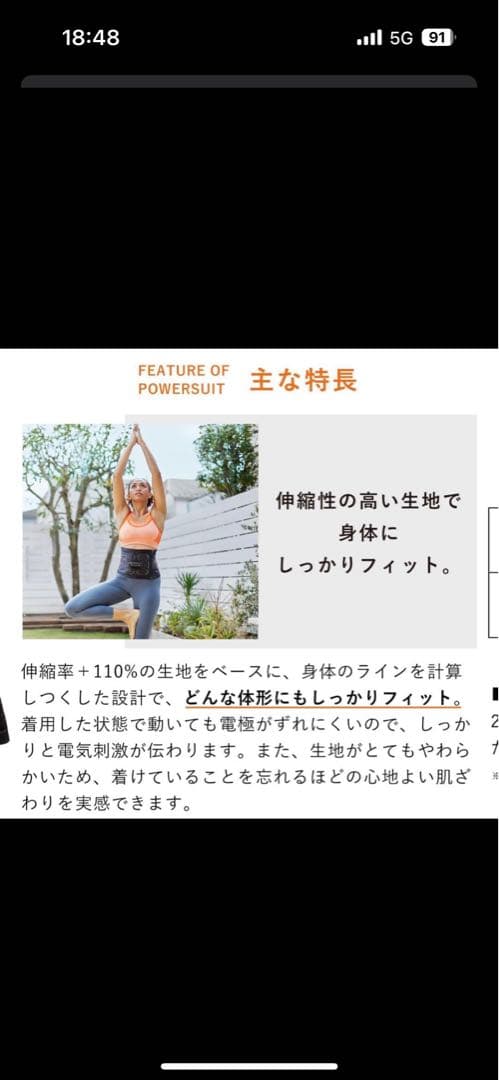 SIXPAD シックスパッド EMSトレーニングベルト 正規品 付属品あり