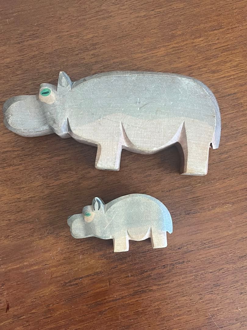 オストハイマー　カバ　親子