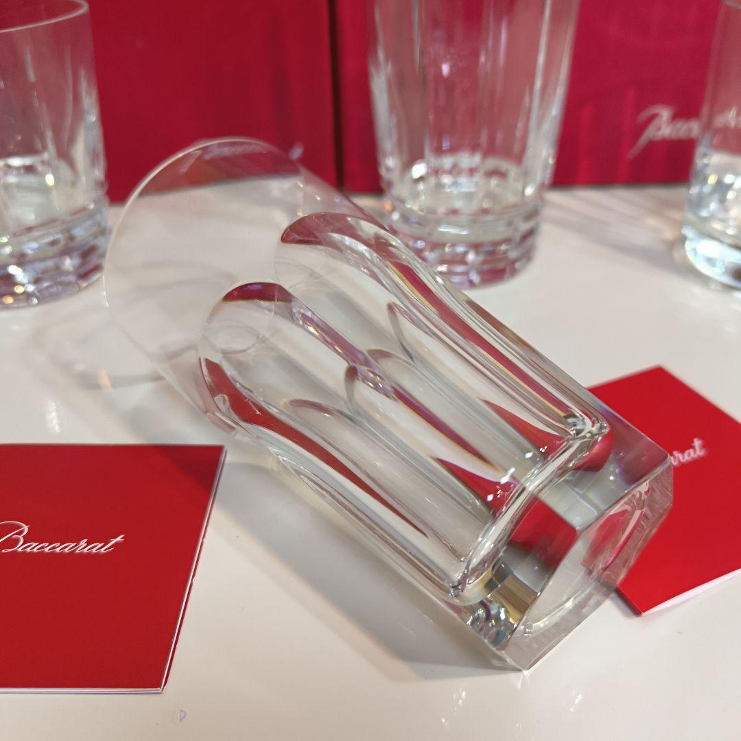 Baccaratハイボール、タンブラー４客セット（箱入り）