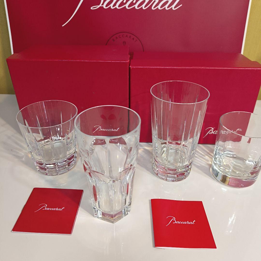 Baccaratハイボール、タンブラー４客セット（箱入り）