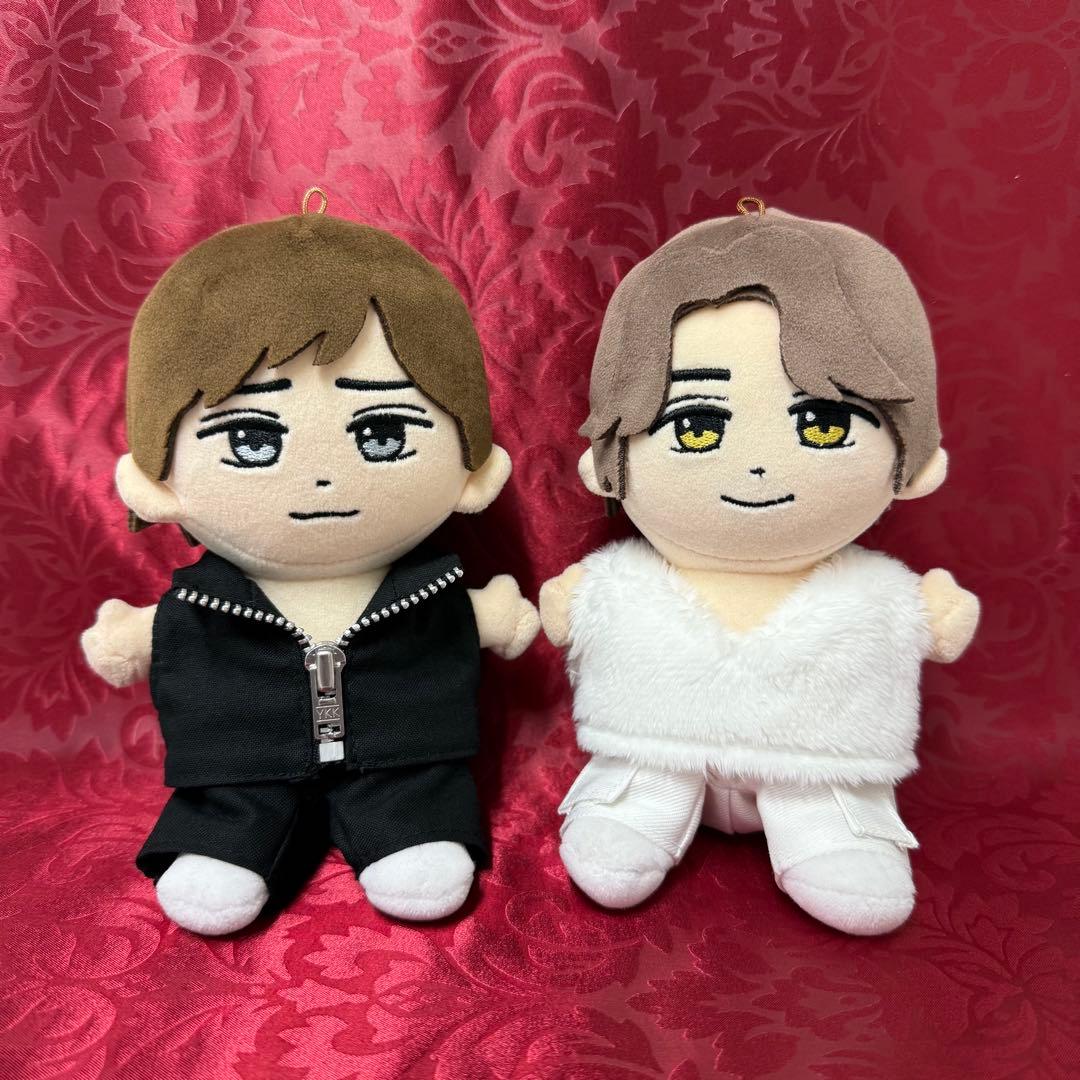 ようちん様　はぴぬい　ぬい服　キンプリ　モノクロコーデ