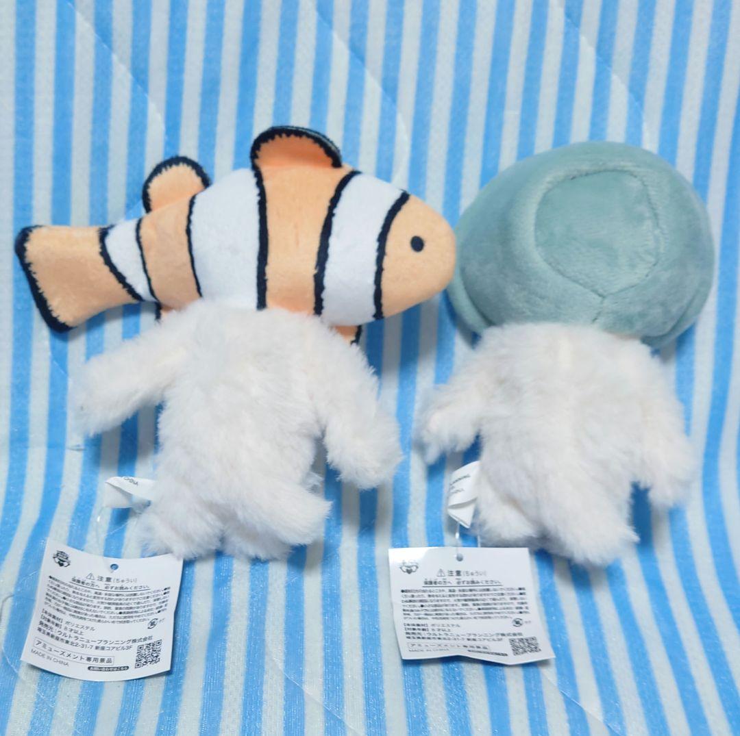 カクレクマノミ ラーメン 犬記録 ぬいぐるみマスコット モーリー