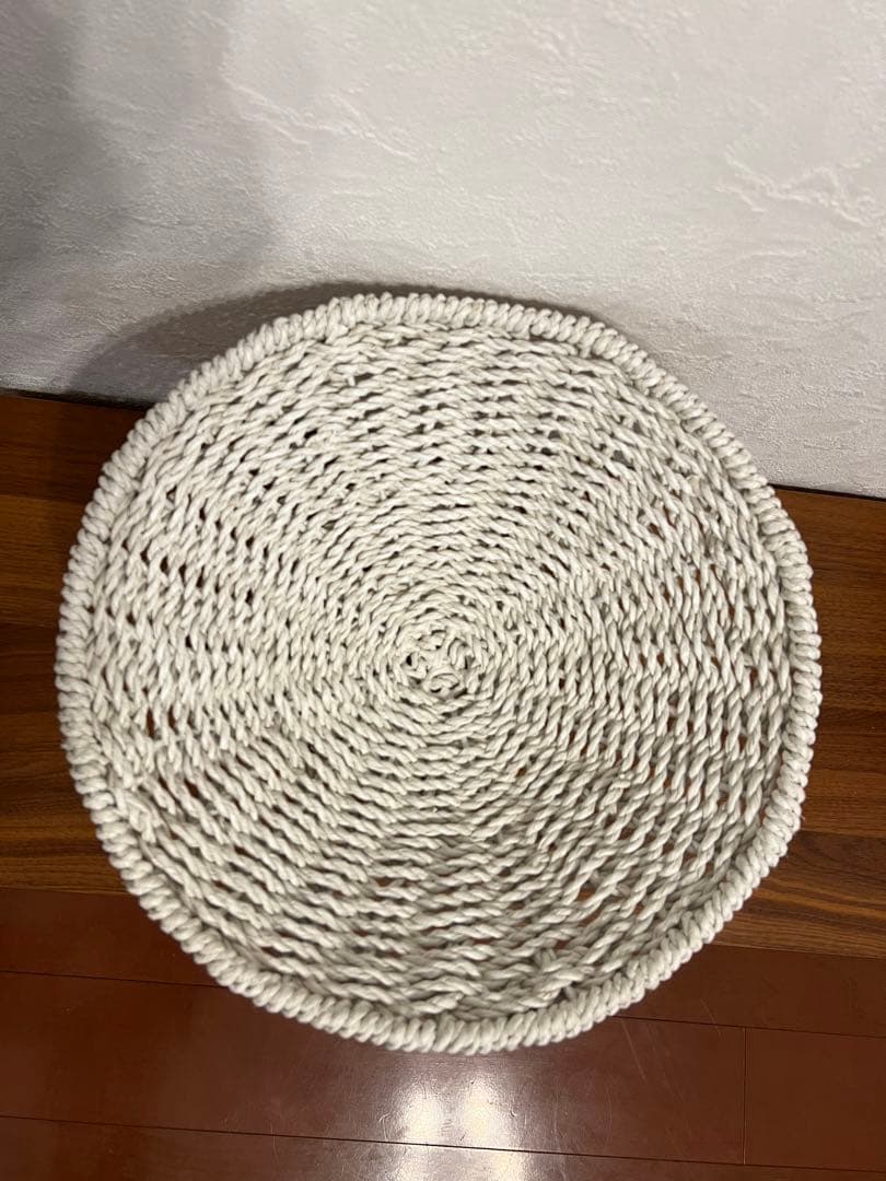 バスケット☆ホワイト☆ラタン